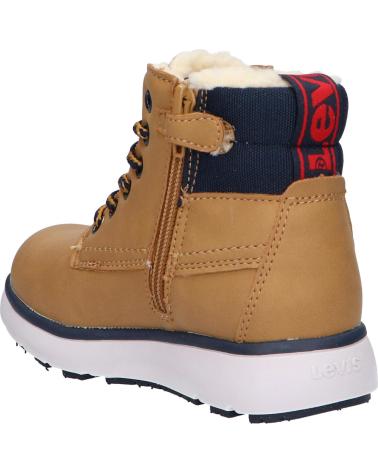 Botas de Niña y Niño LEVIS VVER0006S VERMONT FUR 1506 CAMEL NAVY