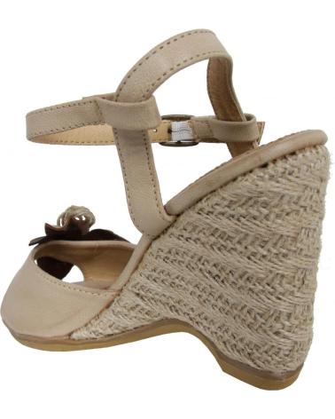 Zapatos de cuña de Mujer MTNG 53292 TAIGO ICE-CHOCOLATE