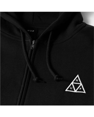 HUF SUDADERAS EN COLOR PARA HOMBRE NEGRO