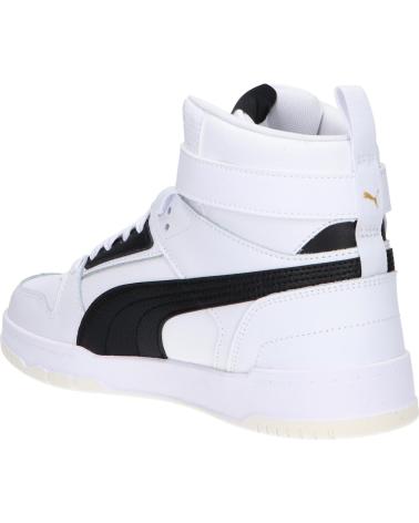 Sportif pour Femme et Homme et Fille et Garçon PUMA 385839 RBD GAME 01 WHITE BLACK