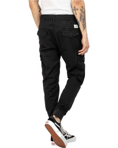 REELL PANTALONES LARGOS EN COLOR PARA HOMBRE NEGRO