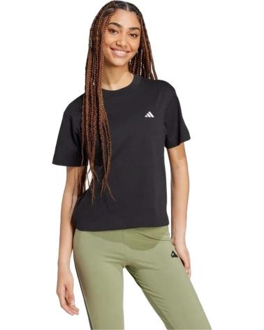 ADIDAS CAMISETAS Y POLOS EN COLOR PARA MUJER NEGRO