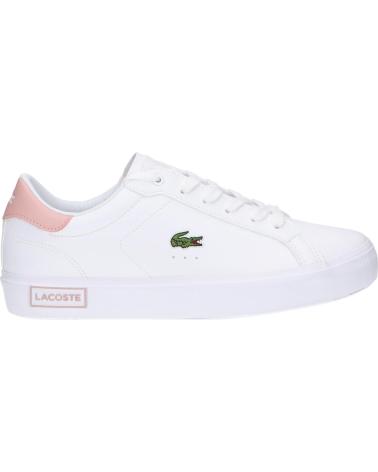 Zapatillas deporte de Mujer LACOSTE ZAPATILLAS POWERCOURT BLANCO BLANCO