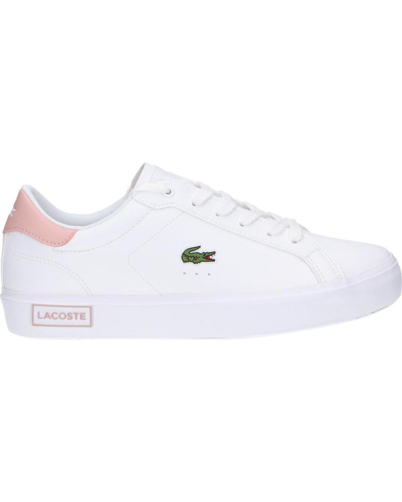 Zapatillas deporte de Mujer LACOSTE ZAPATILLAS POWERCOURT BLANCO BLANCO