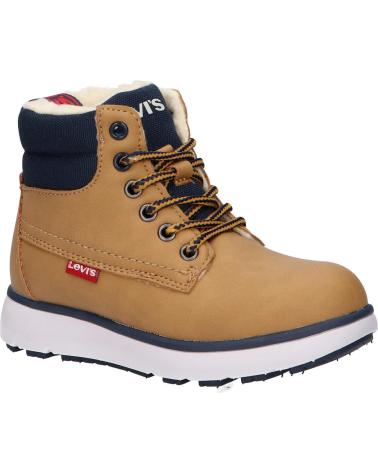 Botas de Niña y Niño LEVIS VVER0006S VERMONT FUR 1506 CAMEL NAVY