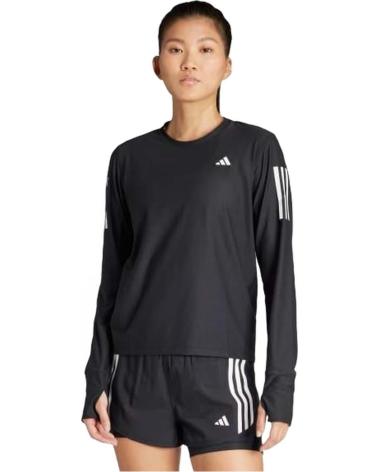 ADIDAS CAMISETAS Y POLOS EN COLOR PARA MUJER NEGRO