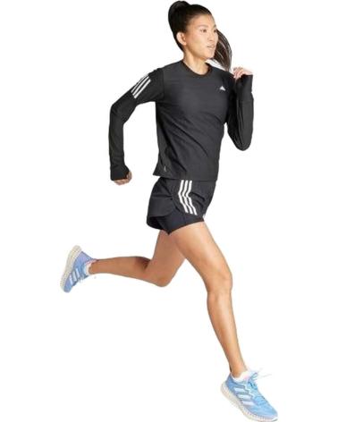 ADIDAS CAMISETAS Y POLOS EN COLOR PARA MUJER NEGRO