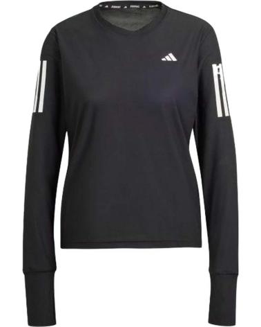 ADIDAS CAMISETAS Y POLOS EN COLOR PARA MUJER NEGRO