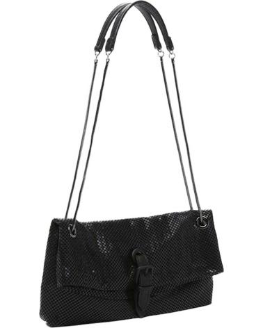 ABBACINO CONVERTIBLE SHOULDER BAG BLACK FOR WOMEN NEGRO