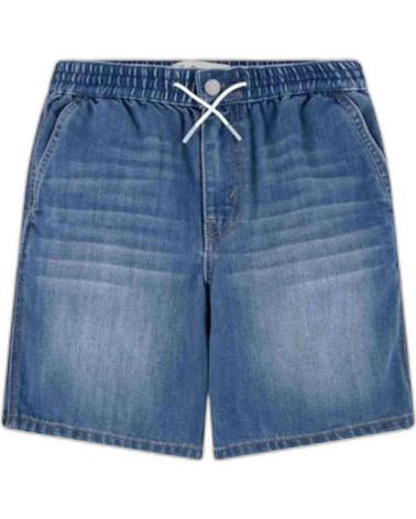 LEVIS PANTALONES CORTOS EN COLOR PARA NINOS AZUL
