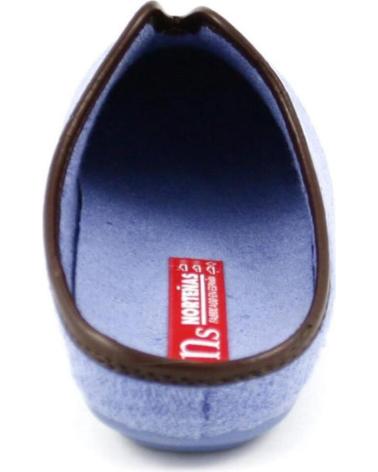 Calzado de casa de Mujer NORTEÑAS ZAPATILLAS MUJER NORTENAS AGUAMAR 9-191 AZUL CLARO