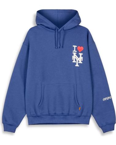 GRIMEY SUDADERAS EN COLOR PARA HOMBRE AZUL