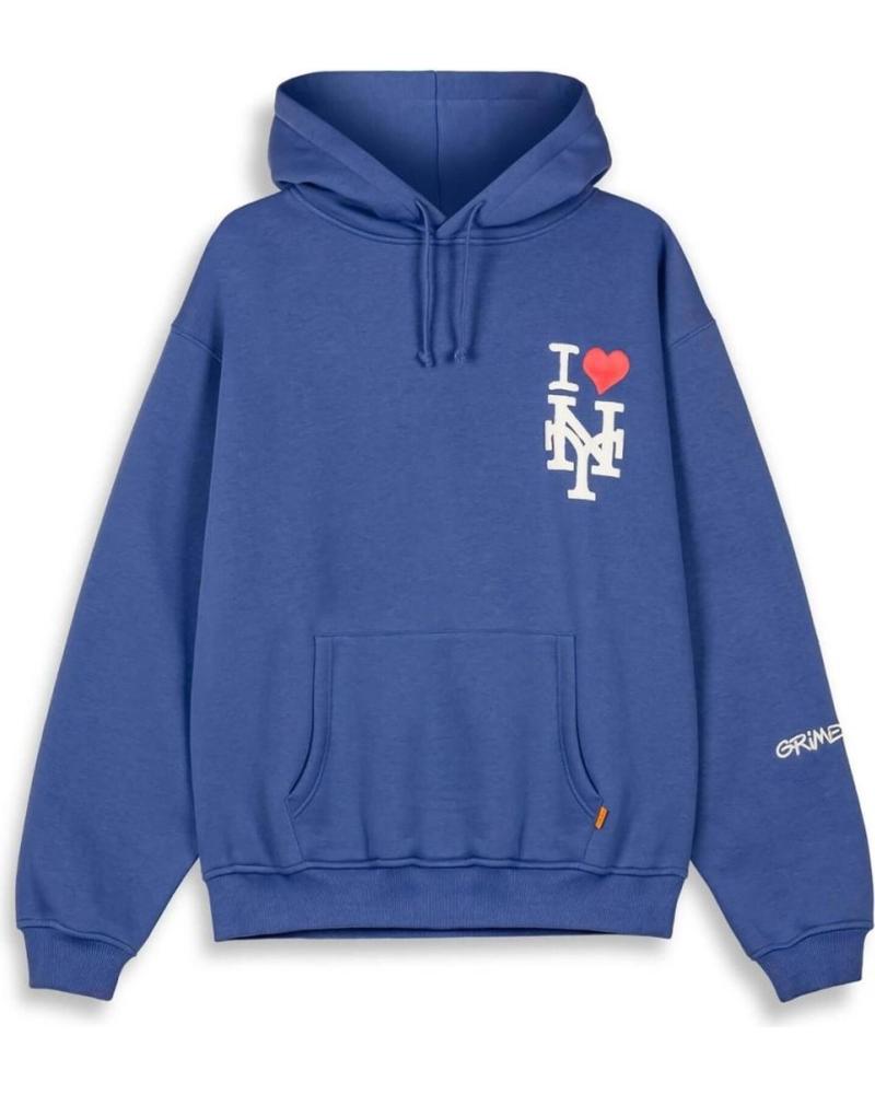 GRIMEY SUDADERAS EN COLOR PARA HOMBRE AZUL