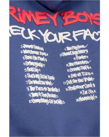 GRIMEY SUDADERAS EN COLOR PARA HOMBRE AZUL