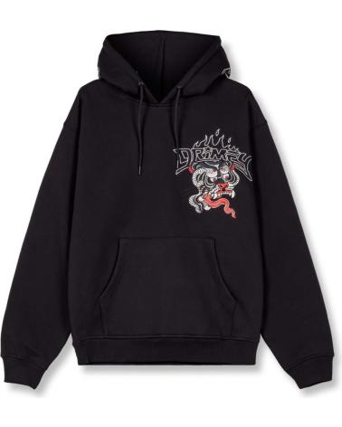 GRIMEY SUDADERAS EN COLOR PARA HOMBRE NEGRO
