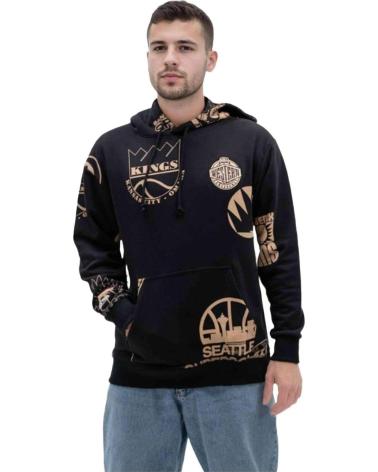 MITCHELL  NESS SUDADERAS MITCHELL NESS EN COLOR PARA HOMBRE NEGRO