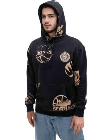 MITCHELL  NESS SUDADERAS MITCHELL NESS EN COLOR PARA HOMBRE NEGRO