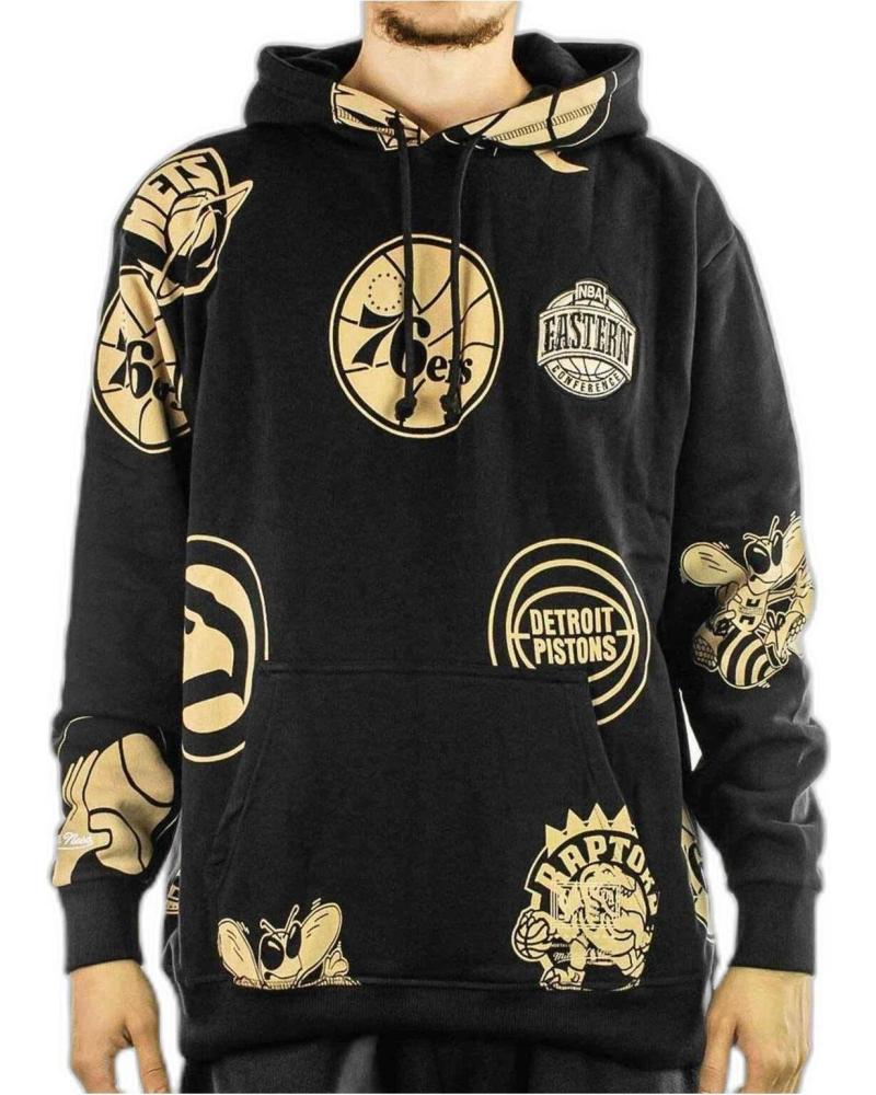MITCHELL  NESS SUDADERAS MITCHELL NESS EN COLOR PARA HOMBRE NEGRO