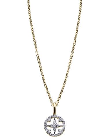 PENDENTIF DURAN EXQUSE DORÉ AVEC MOTIF CIRCULAIRE AJOURE DORADO
