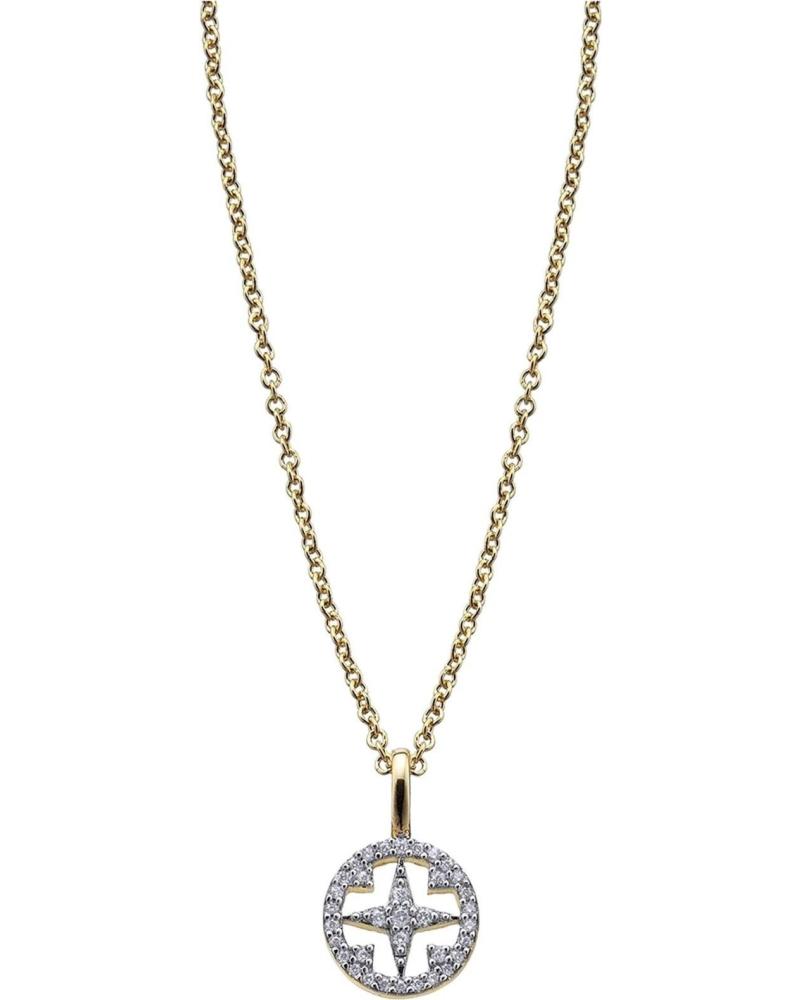 PENDENTIF DURAN EXQUSE DORÉ AVEC MOTIF CIRCULAIRE AJOURE DORADO