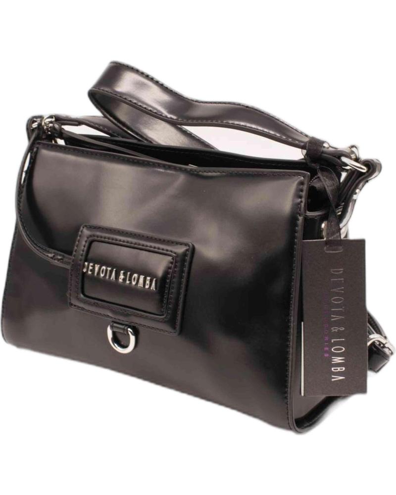DEVOTA  LOMBA BOLSOS Y MOCHILAS DEVOTA LOMBA EN COLOR PARA MUJER NEGRO