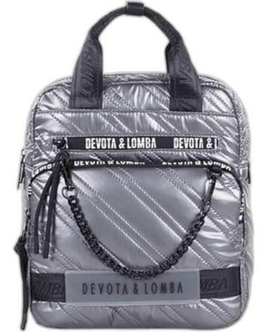 DEVOTA  LOMBA BOLSOS Y MOCHILAS DEVOTA LOMBA EN COLOR PARA MUJER PLATEADO
