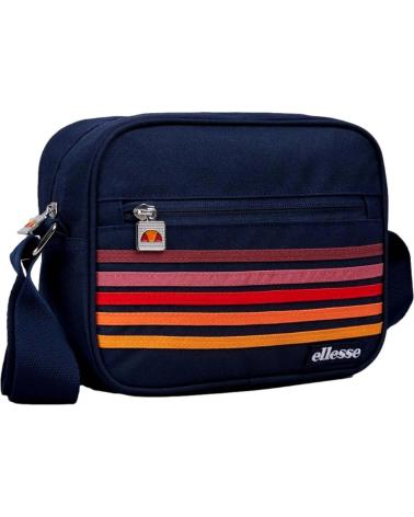 BOLSA A TIRACOLO ELLESSE AZUL COM LISTRAS MULTICORES AZUL