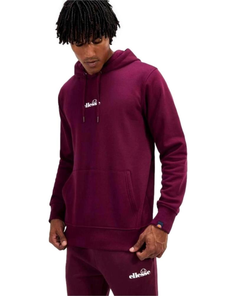 ELLESSE SUDADERAS EN COLOR PARA HOMBRE ROJO