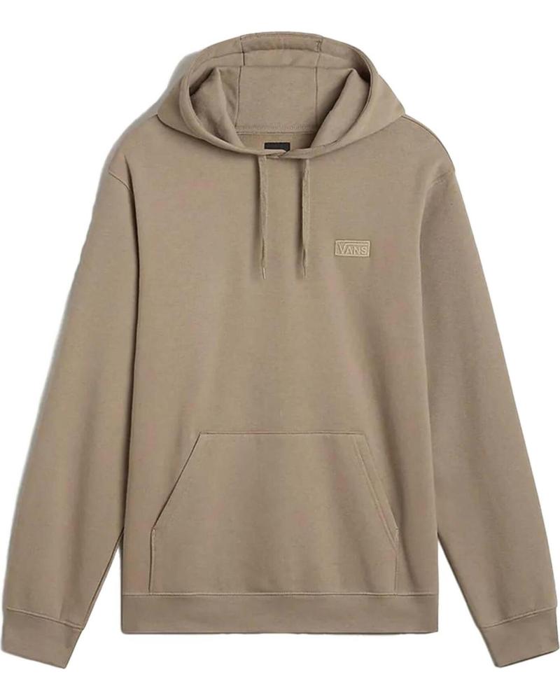 VANS OFF THE WALL SUDADERAS VANS EN COLOR PARA HOMBRE BEIGE