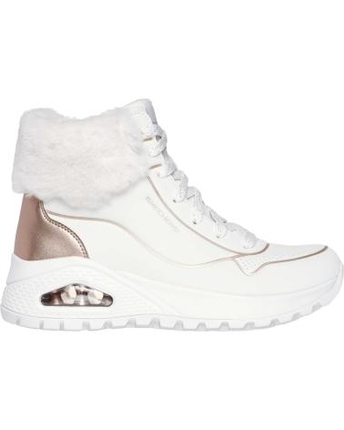 SKECHERS BOTAS EN COLOR PARA MUJER BLANCO