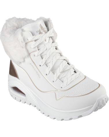 SKECHERS BOTAS EN COLOR PARA MUJER BLANCO