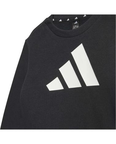 ADIDAS CHANDAL EN COLOR PARA NINOS NEGRO