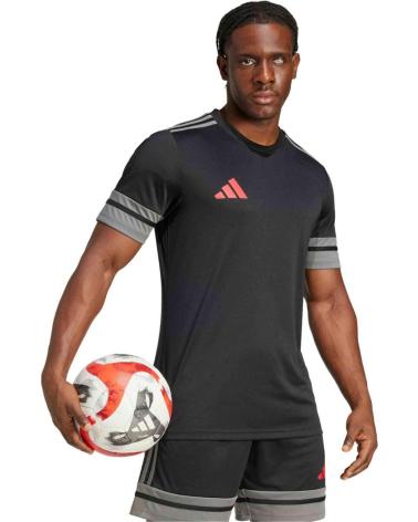 MAGLIA DA CALCIO ADIDAS NERA DA UOMO - PRESTAZIONI E STILE NEGRO