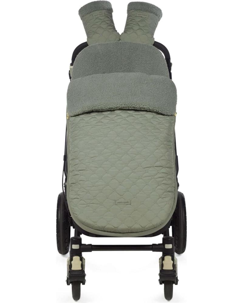 SACCO IMBOTTITO UNIVERSALE PASITO A PASITO PER PASSEGGINO VERDE VERDE