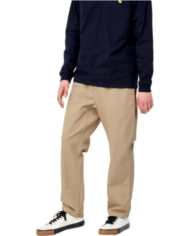 PANTALONES LARGOS CARHARTT BEIGE PARA HOMBRE BEIGE