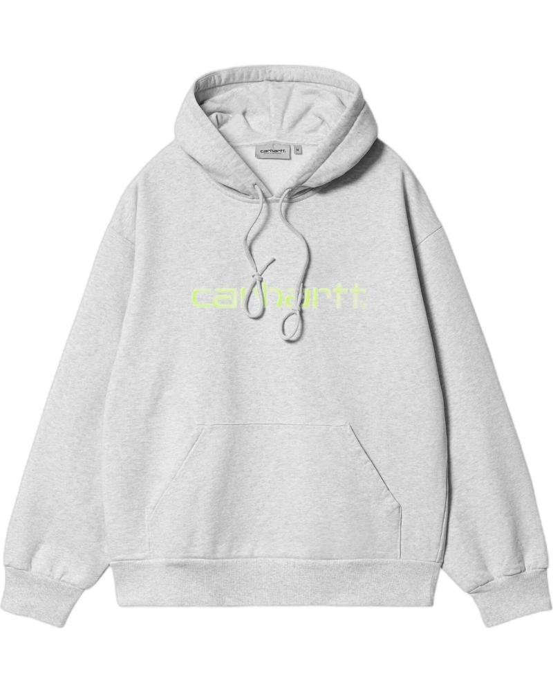 SUDADERA CON CAPUCHA CARHARTT GRIS PARA HOMBRE GRIS