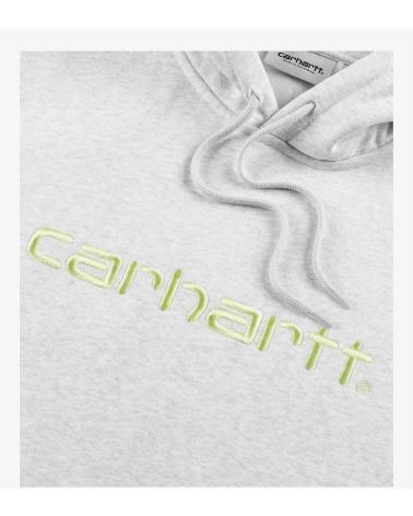SUDADERA CON CAPUCHA CARHARTT GRIS PARA HOMBRE GRIS
