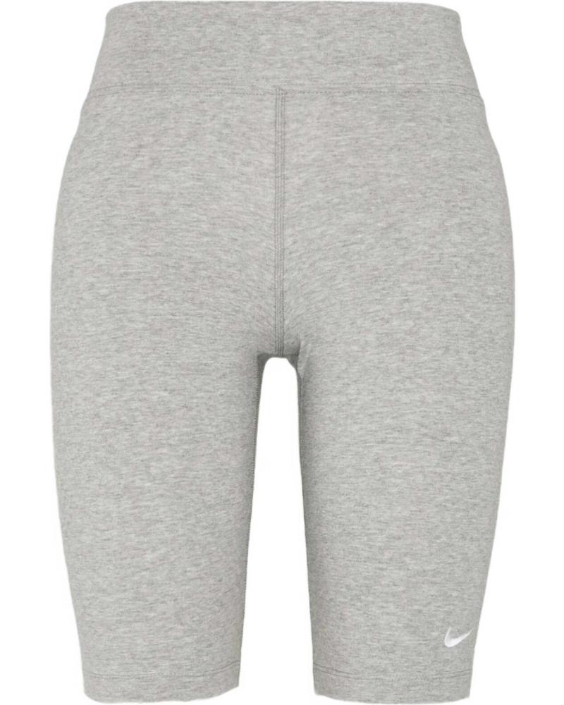 NIKE SHORTS ESPORTIVOS CINZAS CURTOS PARA MULHER GRIS