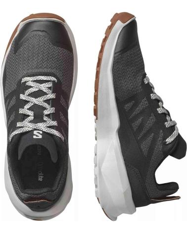 SALOMON BLACK TRAIL RUNNING SHOES NEGRO