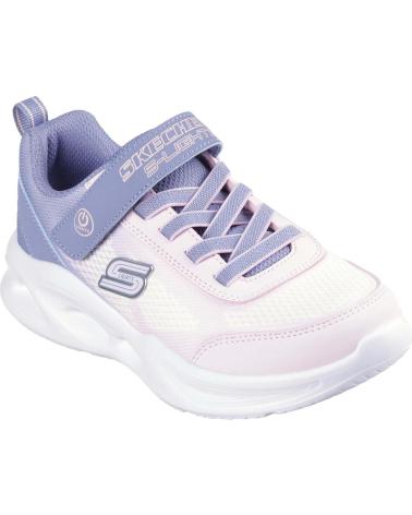 SKECHERS CASUAL-SNEAKER IN ROSA MIT KLETTVERSCHLUSS ROSA