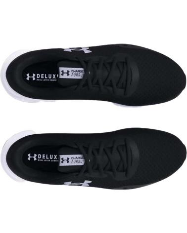 UNDER ARMOUR BLACK SNEAKERS NEGRO