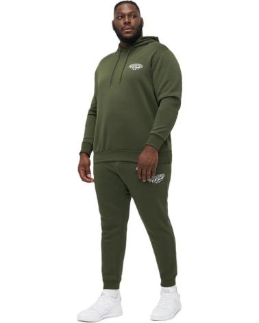 JACK AND JONES PANTALONES DEPORTIVOS JACK JONES JPSTGORDON MAKOTO VERDE