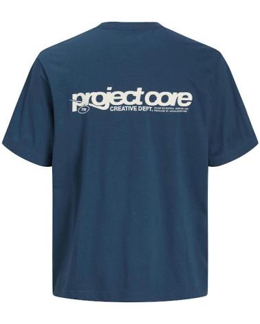 T-SHIRT JACK & JONES JCOUNION TITAN AZUL MULTICOLOR