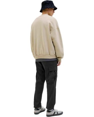 JACK AND JONES PANTALON CARGO JACK JONES JPSTKANE JONNIE CUFFED BLACK NEGRO