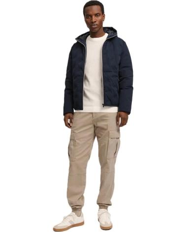 JACK AND JONES PANTALON CARGO JACK JONES JPSTKANE JONNIE CUFFED CROCKERY-BE BEIGE