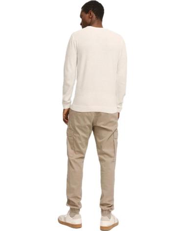 JACK AND JONES PANTALON CARGO JACK JONES JPSTKANE JONNIE CUFFED CROCKERY-BE BEIGE
