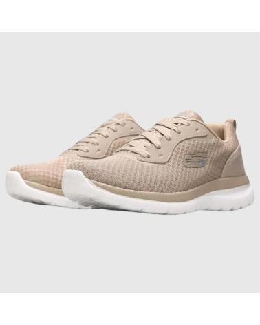 SKECHERS 12607 BEIGE ATHLETIC SHOES BEIGE