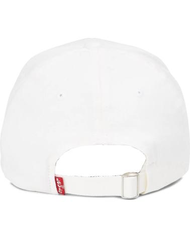 CAPPELLINO DA BASEBALL LEVIS CLASSICO BIANCO CON LOGO BATWING DA UOMO BLANCO
