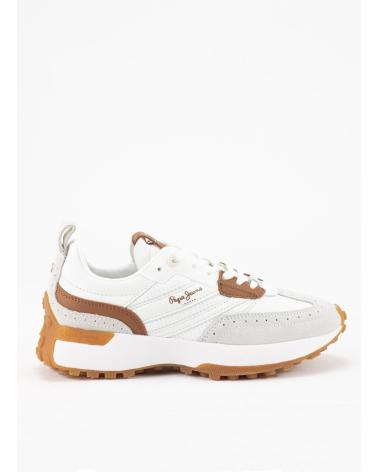 PEPE JEANS LUCKY CLASS WHITE SNEAKERS BLANCO