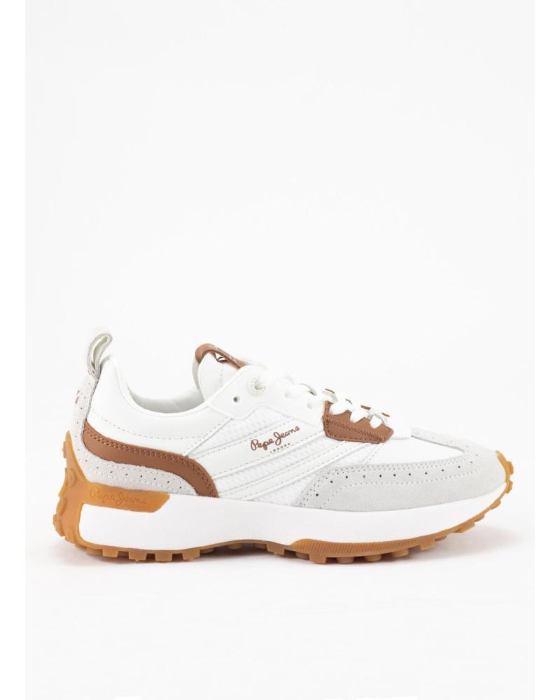PEPE JEANS LUCKY CLASS WEISSE SNEAKER BLANCO